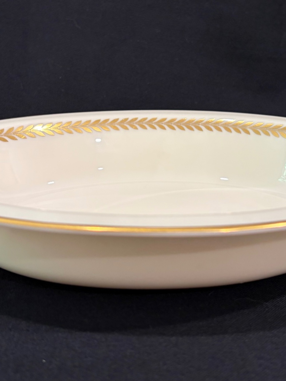 Vintage Lenox IMPERIAL P 338 Oval Vegetable Bowl 9 3/4” USA - Multiple Pristine!
